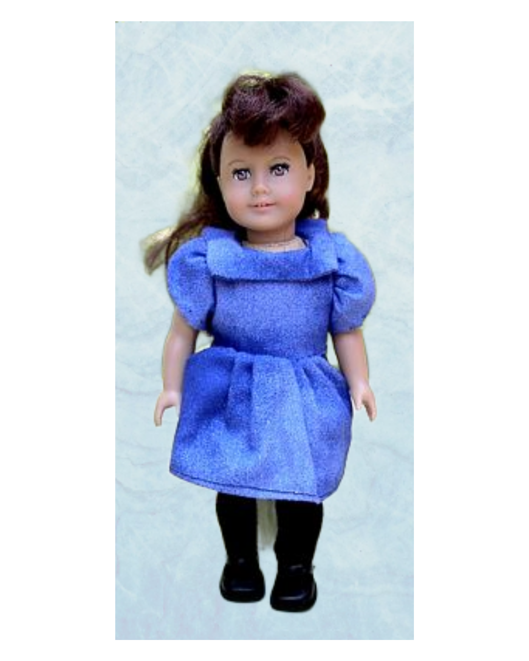 Square Collar Dress Pattern For 6&Quot; Mini American Girl Doll 2 Square collar dress pattern for 6" mini american girl doll - image 2