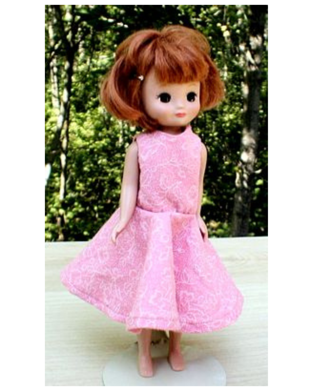 Sew A Vintage Doll Dress: Tiny Betsy Pattern For Classic Doll Clothes 1 Sew a vintage doll dress: tiny betsy pattern for classic doll clothes