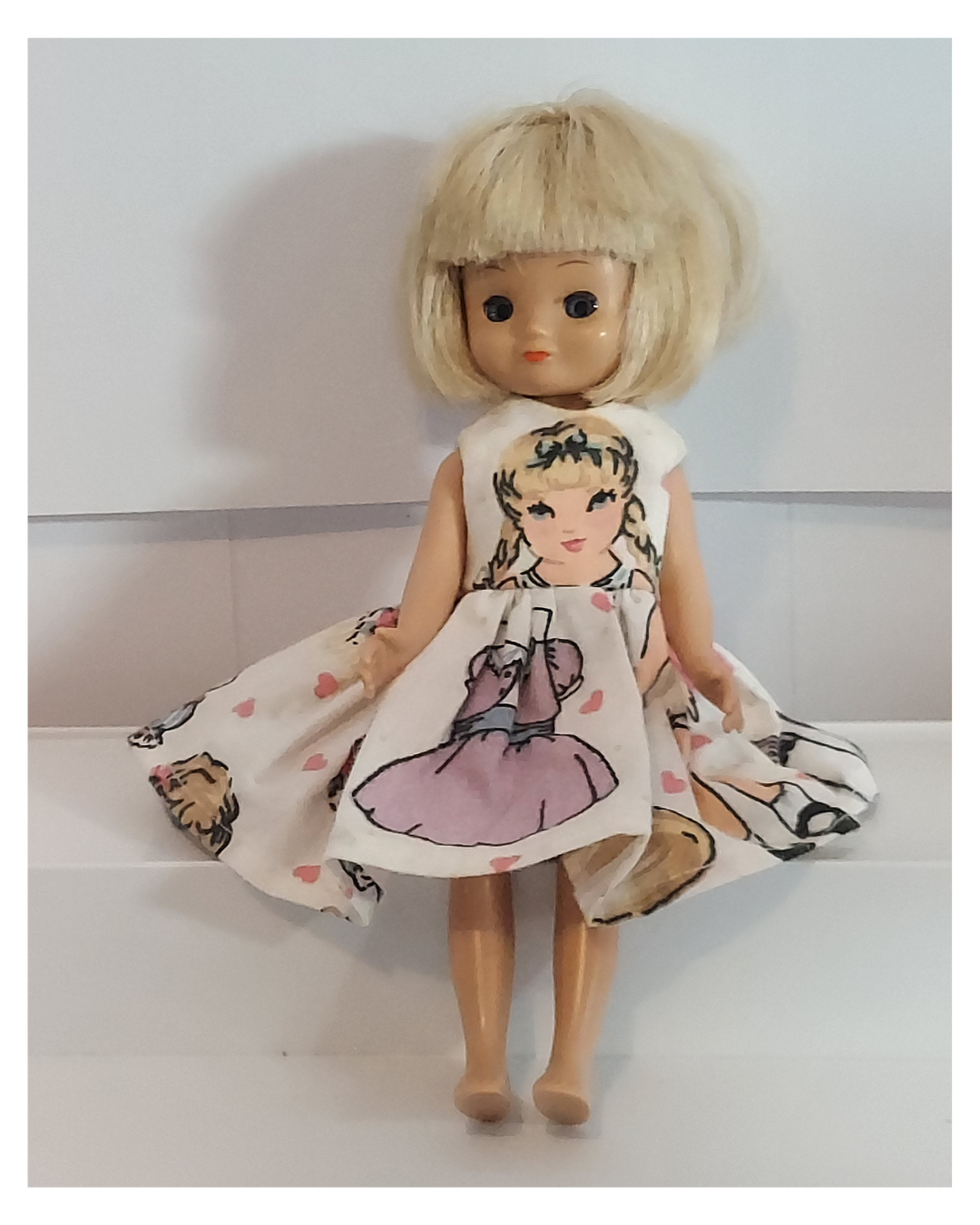 Easy Storybook Doll Dress Pattern For Tiny Betsy, Madeline, Ginny &Amp; Stacey Dolls 2 Easy storybook doll dress pattern for tiny betsy, madeline, ginny & stacey dolls - image 2