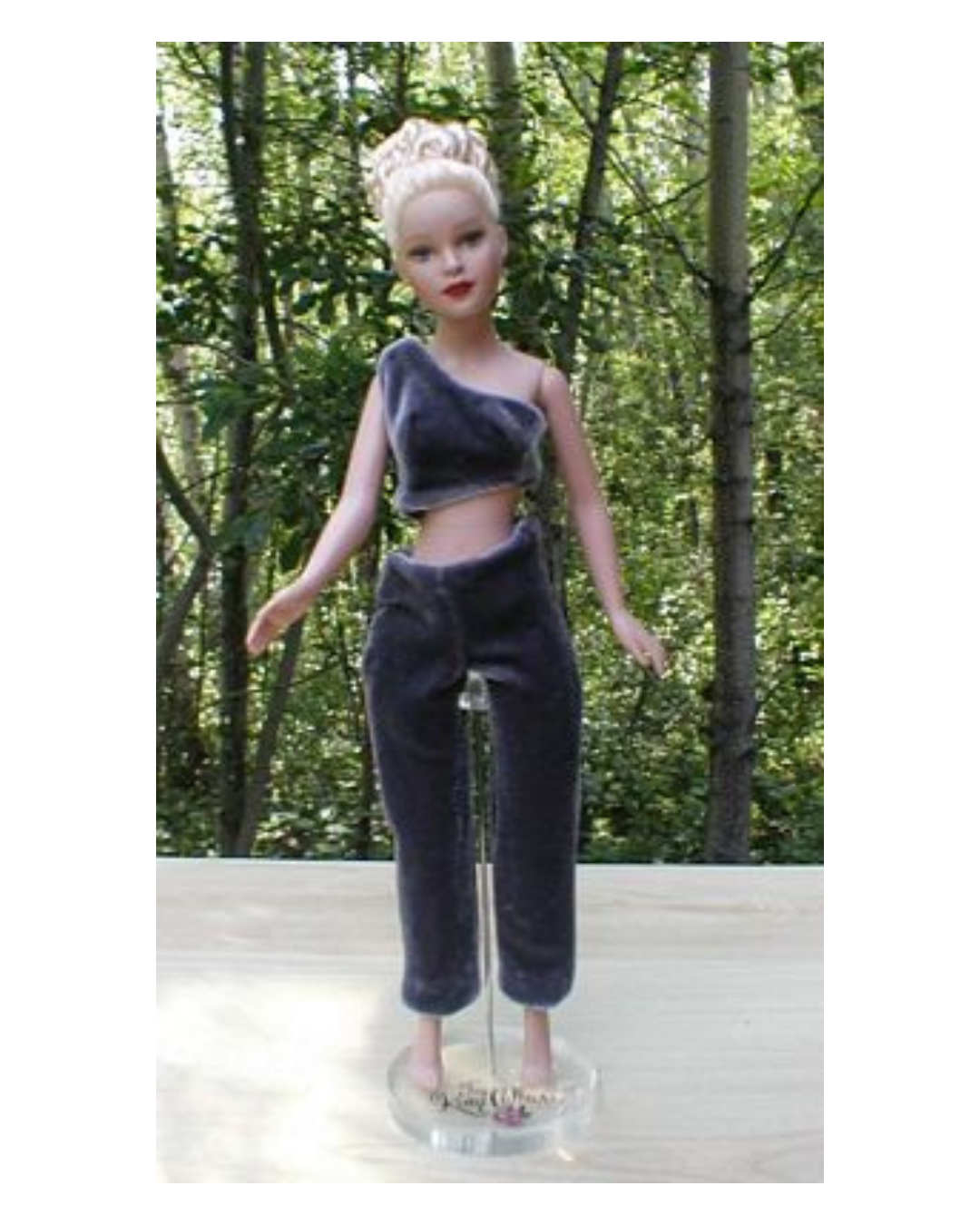 Tiny Kitty Doll Glam Outfit: Crop Top &Amp; Pants Pattern 1 Tiny kitty doll glam outfit: crop top & pants pattern