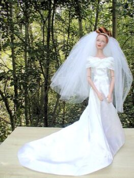 Brenda Starr Doll Wedding Dress Pattern