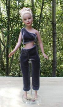 Tiny Kitty Doll's Glam Outfit Pattern