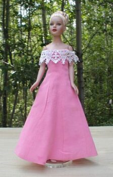 Make a Princess Gown for Your Tiny Kitty Collier Doll