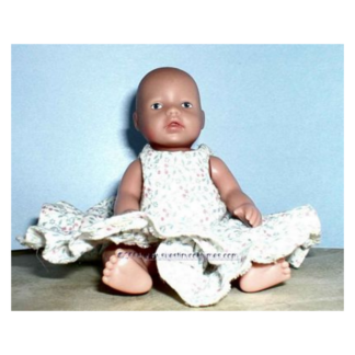 Sew a Mini Baby Born Ruffled Dress Pattern