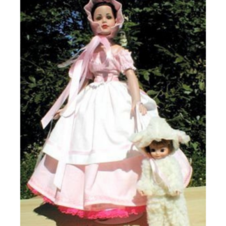 Little Bo Peep & Sheep Doll Clothes Pattern for 18 & 8 Inch Dolls
