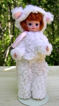 Make a Sweet Sheep Outfit for Your Tiny Betsy Doll